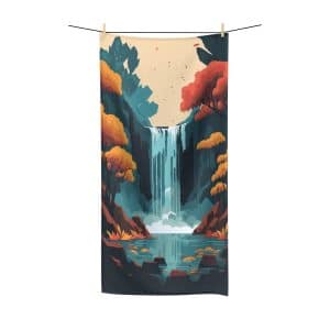 Polycotton Towel - Waterfall