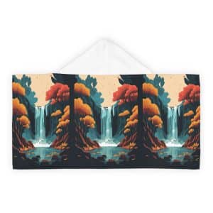 Youth Hooded Towel - Waterfall